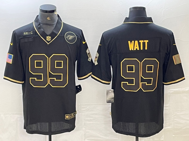 Men's Arizona Cardinals J.J. Watt #99 Black Jersey